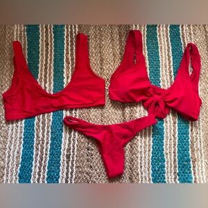 Zaful Red Bikini Set
